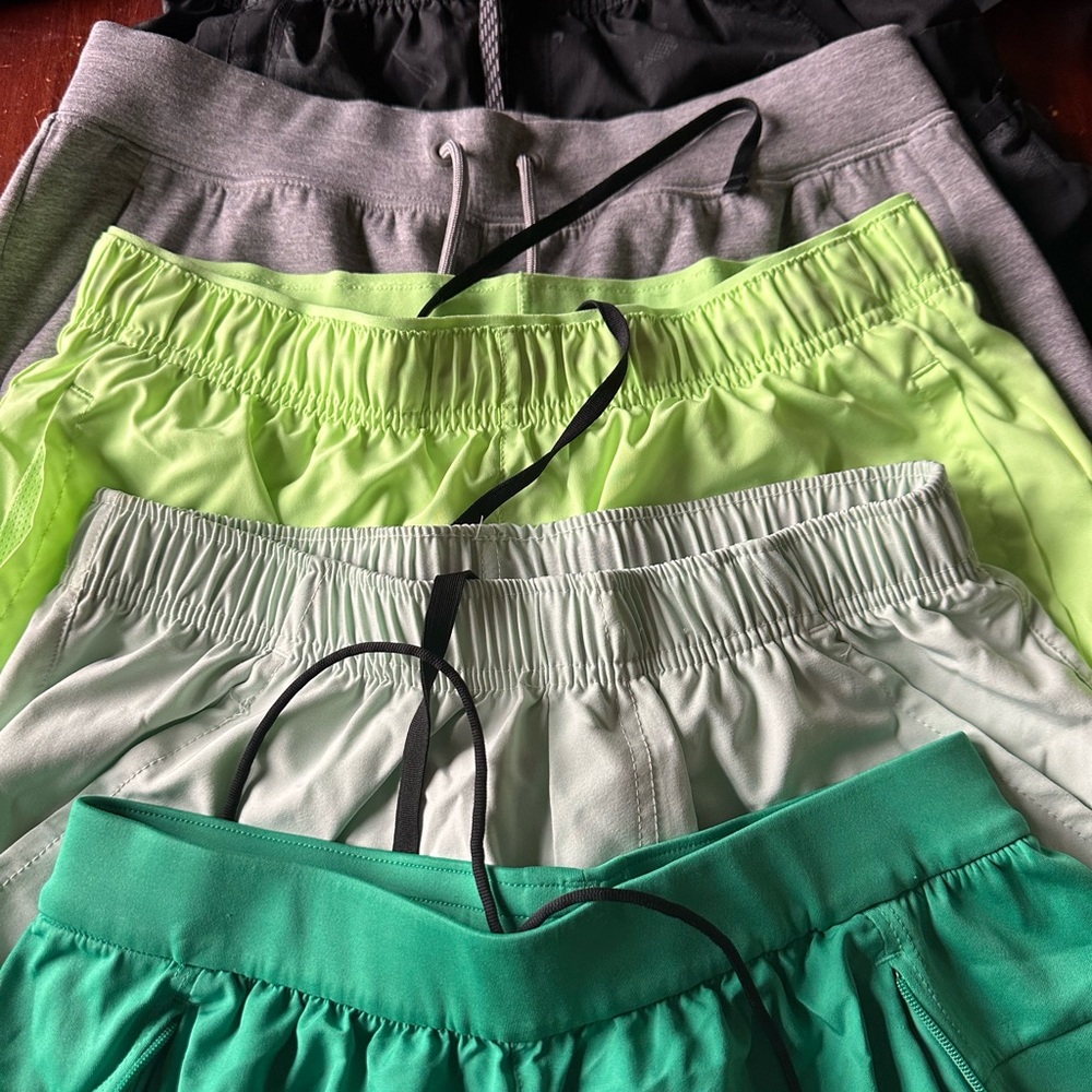 Adidas Green Athletic Shorts